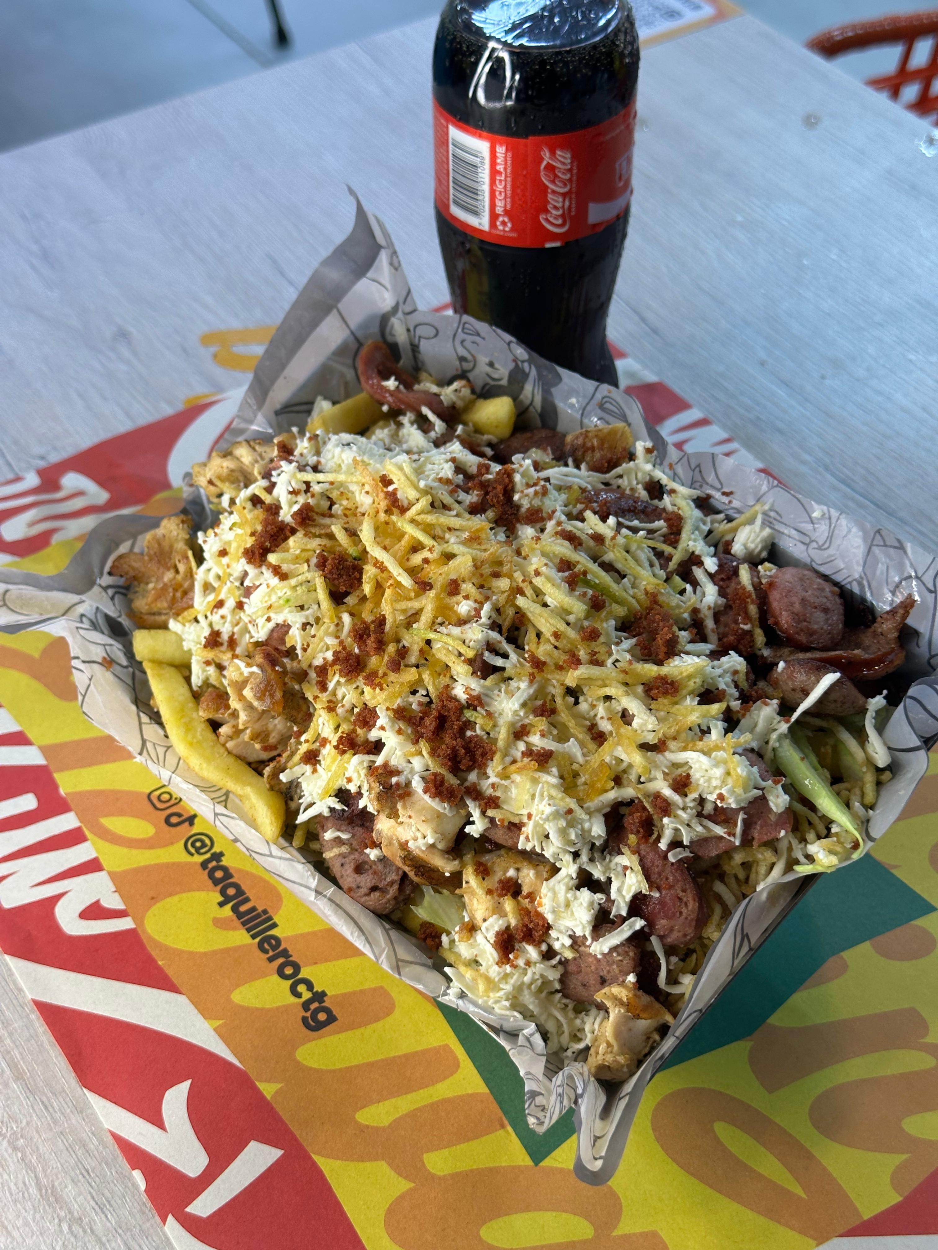 Salchipapas